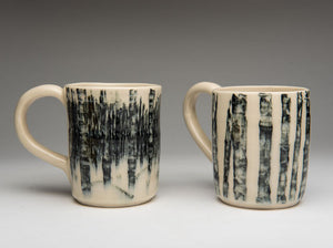 Birch Bark Mugs